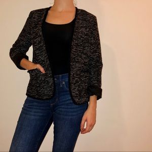 Fitted Tweed Banana Republic Blazer